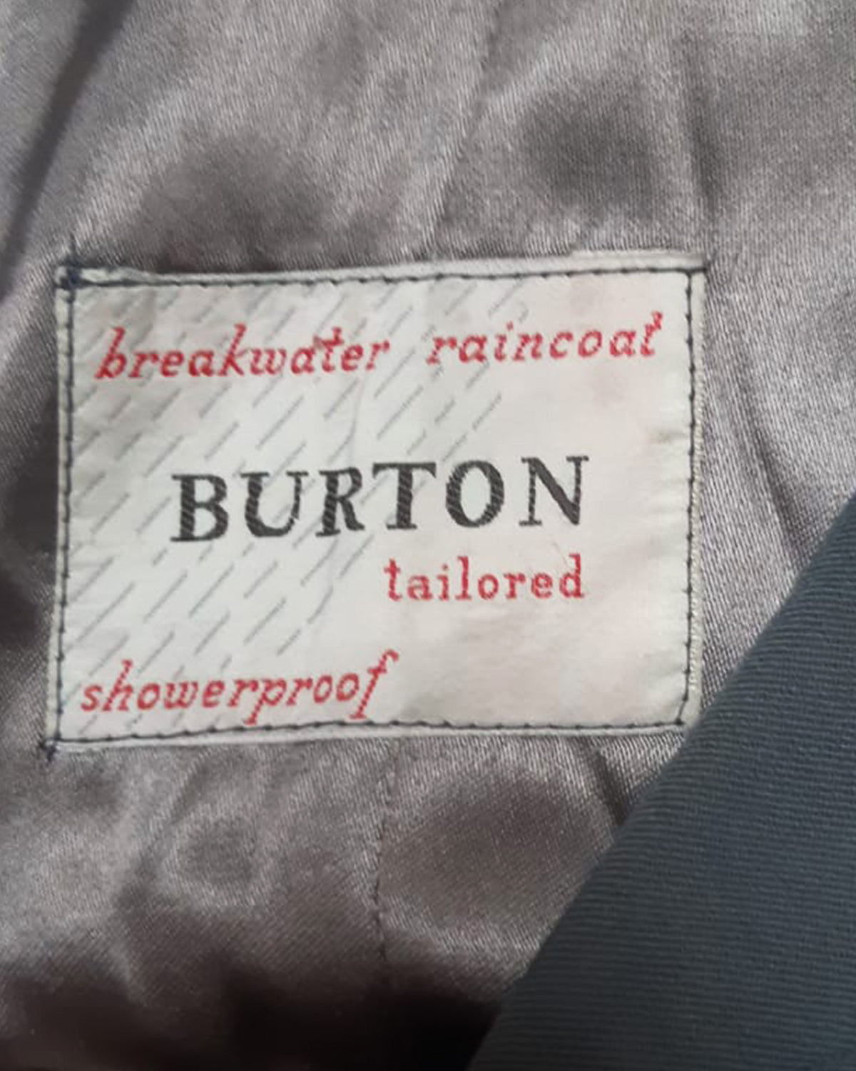 1950s Burton Belted Raincoat Size 40