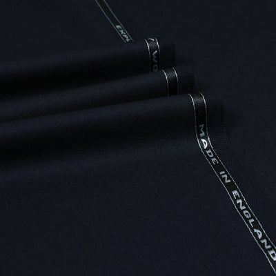 Standeven / Navy Plain Weave / 100% High Twist Wool / 310gms / 27034
