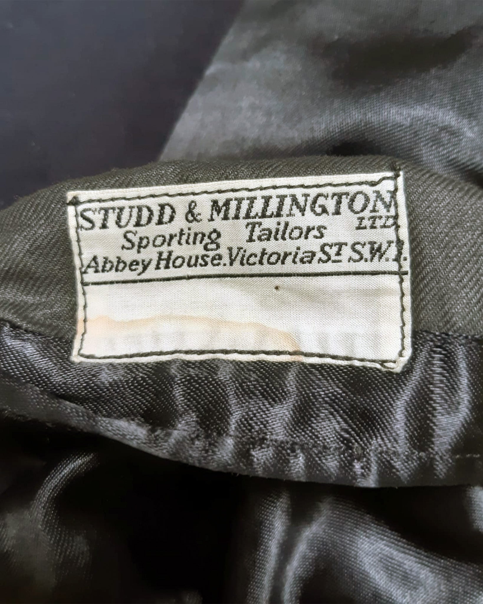 1930s Double Breasted Overcoat Size 40 SL22
