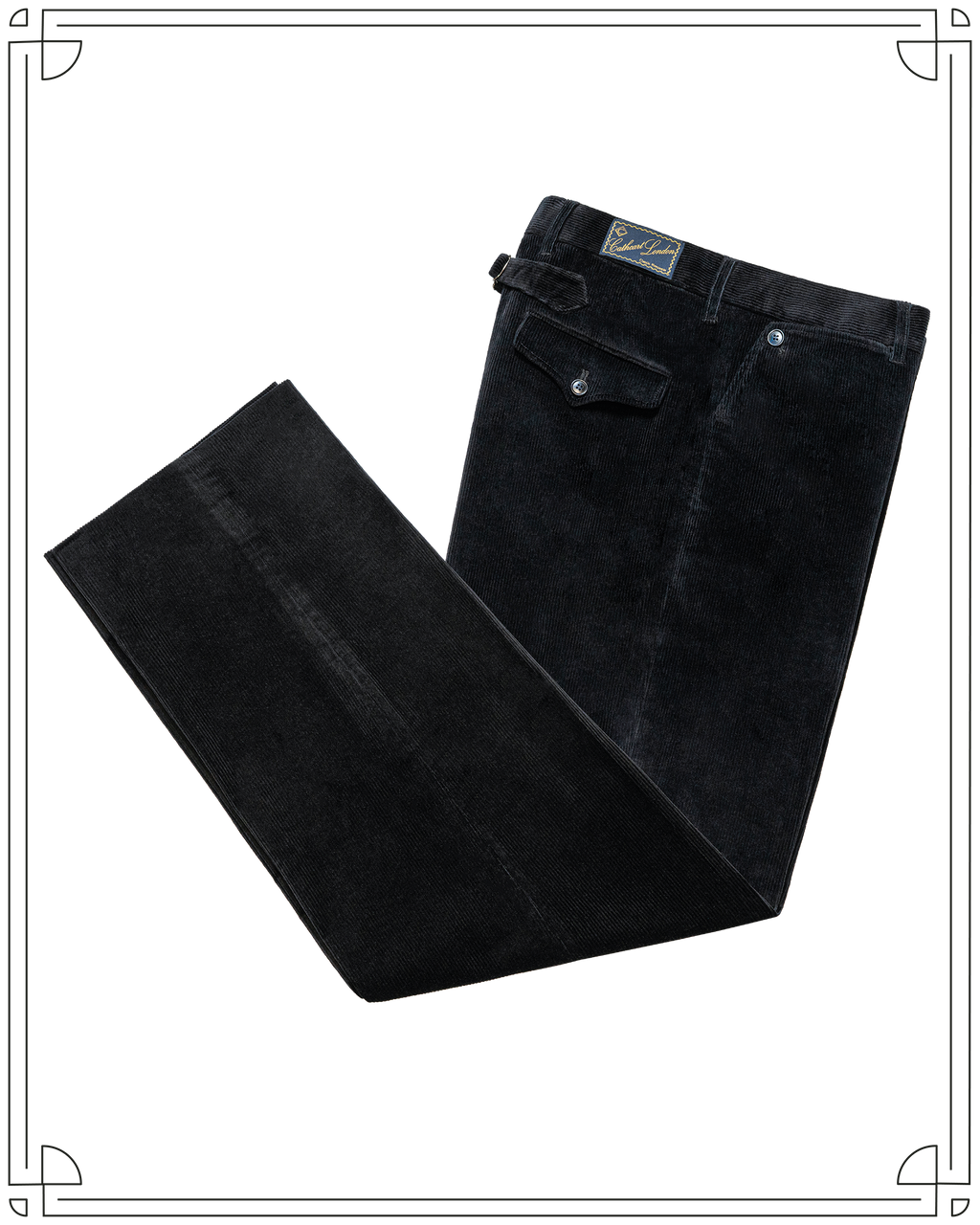 BRIEFING MS CORDUROY PANTS ブラック M MP25105_BLK_21_mccoys8939_5567