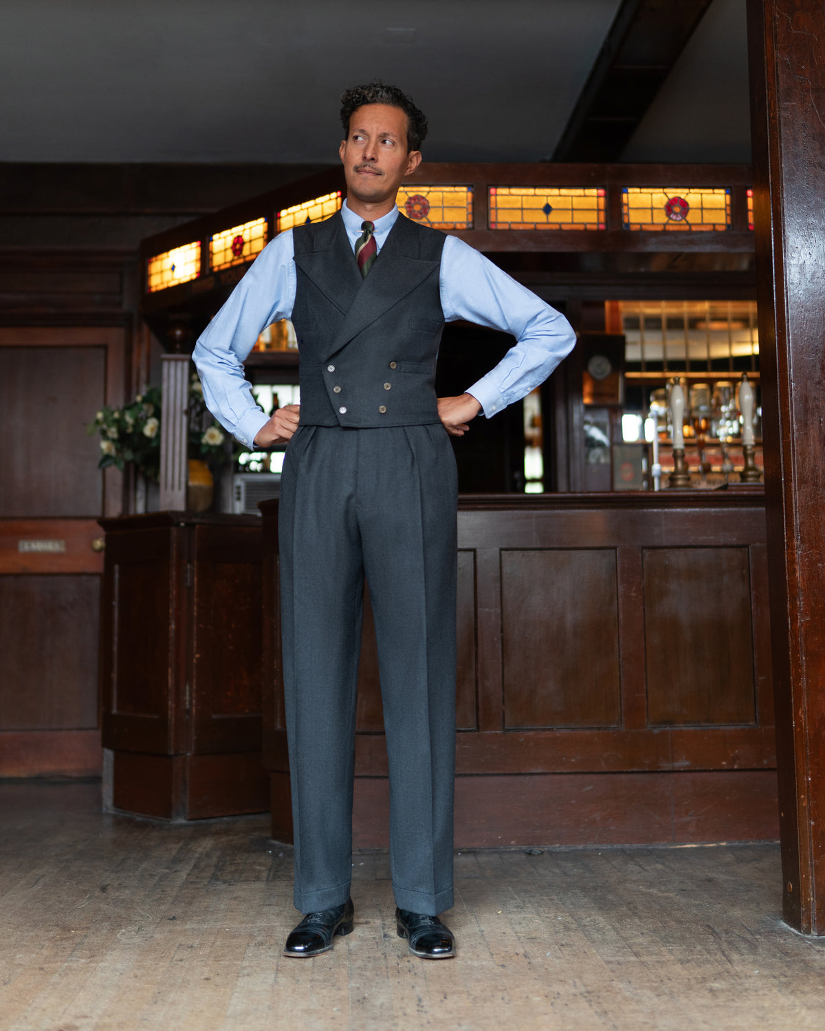 Worsted DB Waistcoat