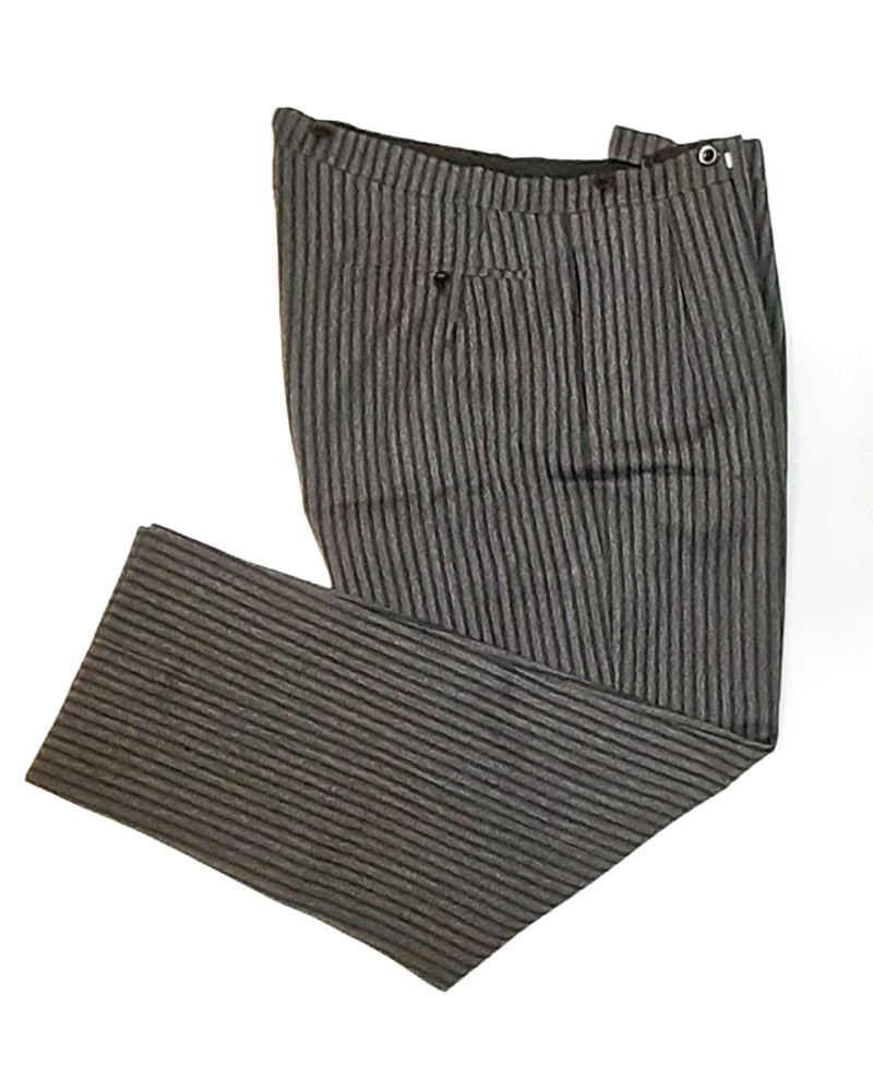 British Morning Stripe Trousers Size 42 SL7