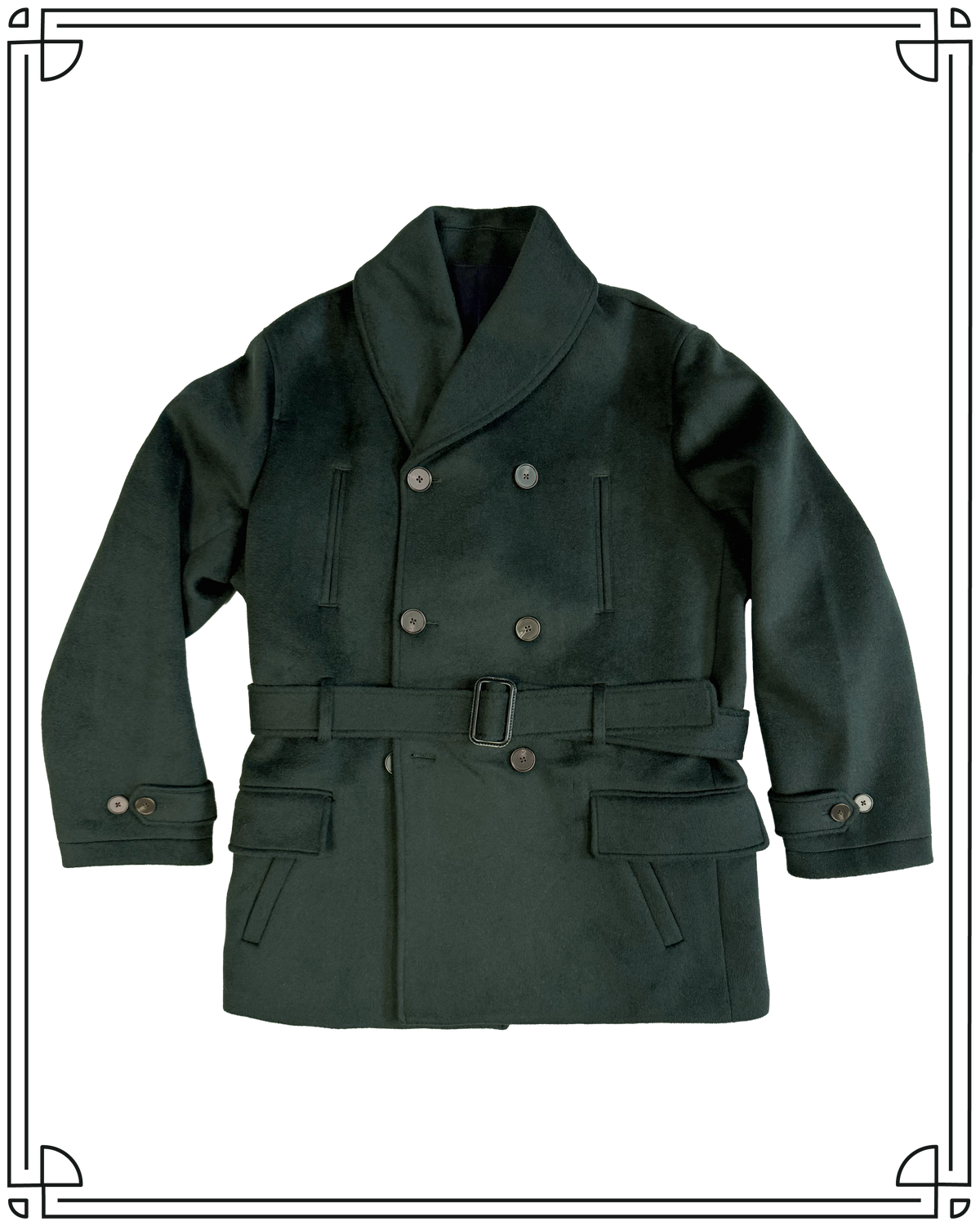 Sample Bottle Green Mackinaw Size 44