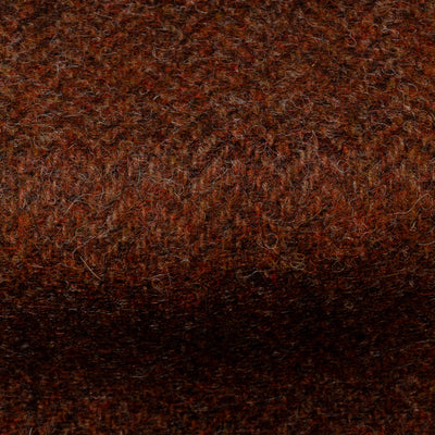 Moon / Burnt Orange Herringbone / 100% Wool / 370gms
