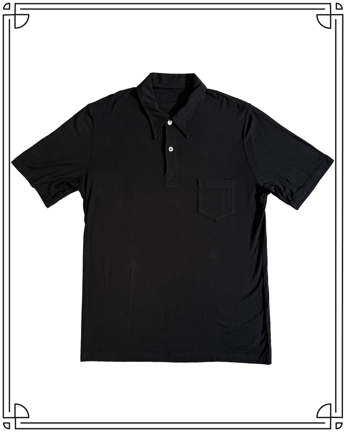 Sample Black Polo Size L