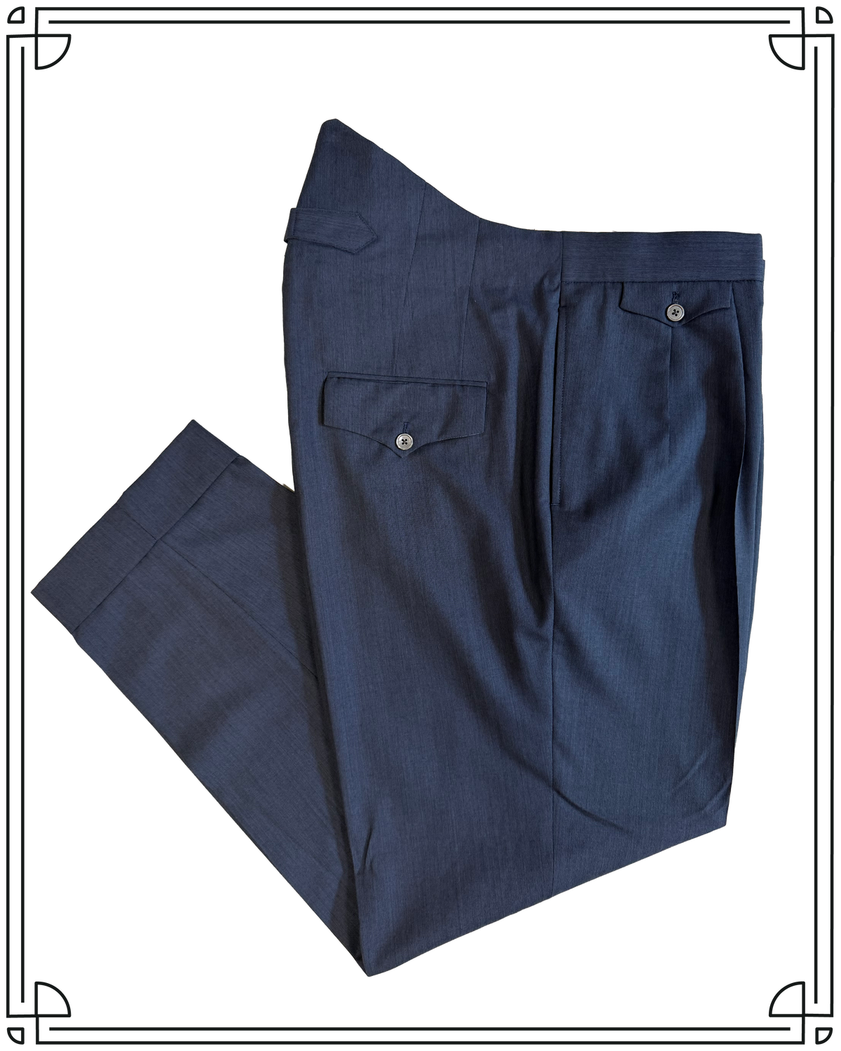 Sample Blue Fishtail King Cole Trousers Size 42