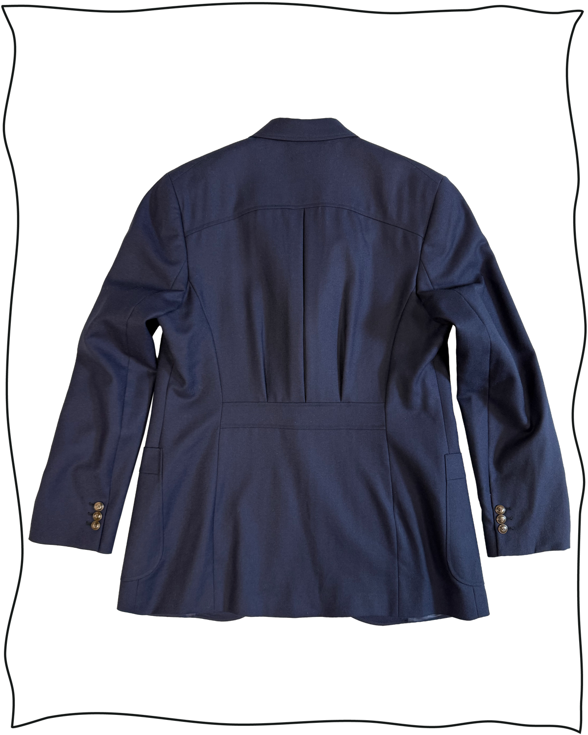 Sample Navy Worsted King Cole Suit Size 40/34