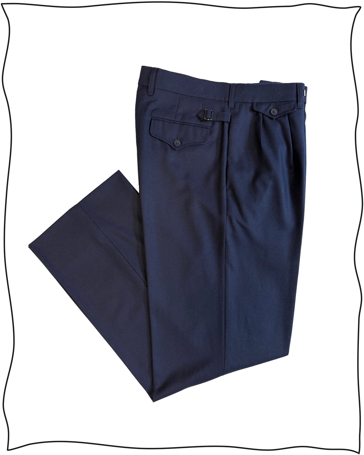 Sample Navy Worsted King Cole Suit Size 40/34
