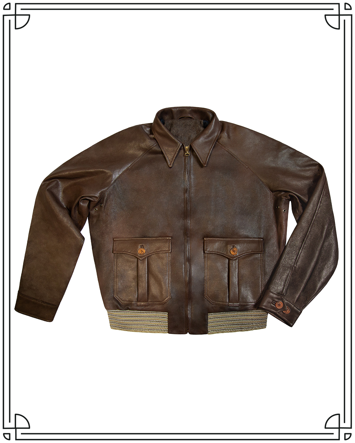 Sample Leather Brookland Jacket Size 40