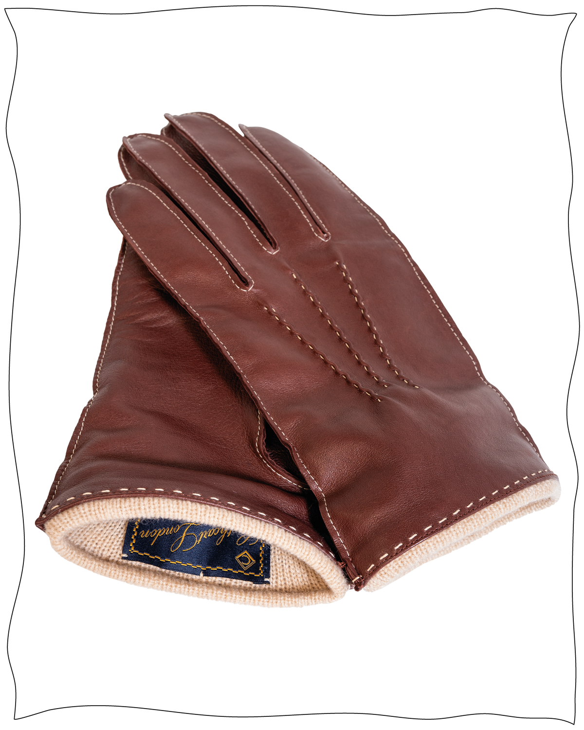 Dents x Cathcart English Tan Warminster Gloves