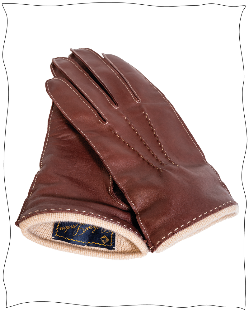 Dents x Cathcart English Tan Warminster Gloves
