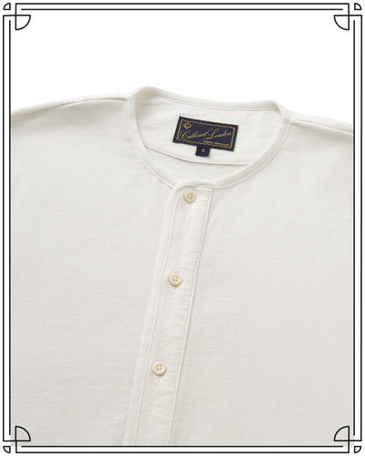 Cream Henley Shirt