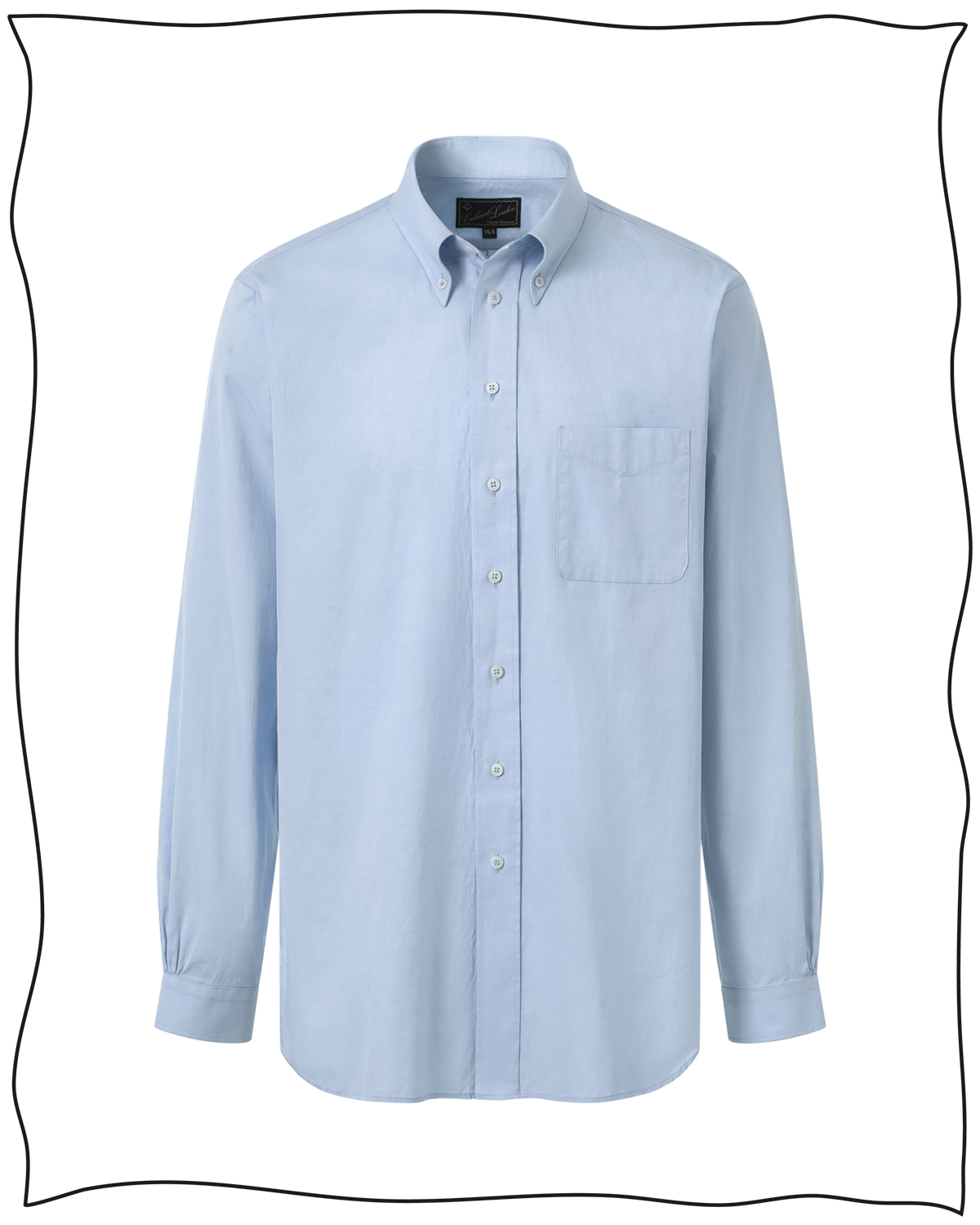 Light Blue Oxford Button Down Shirt