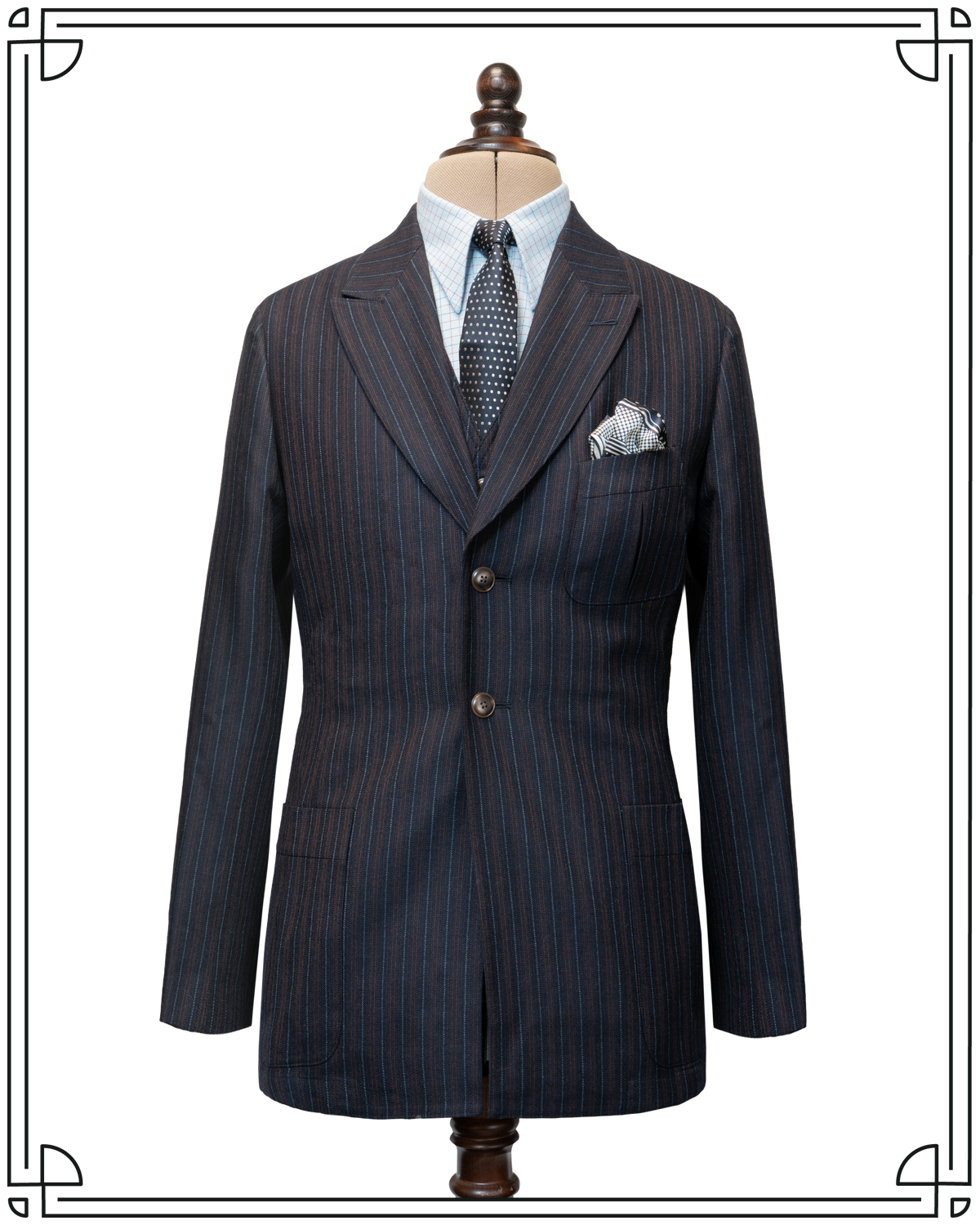 Multistripe Vanderbilt Jacket