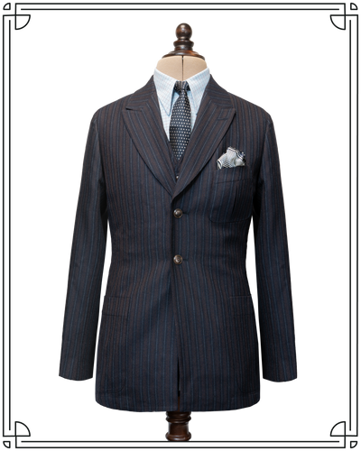 Multistripe Vanderbilt Jacket