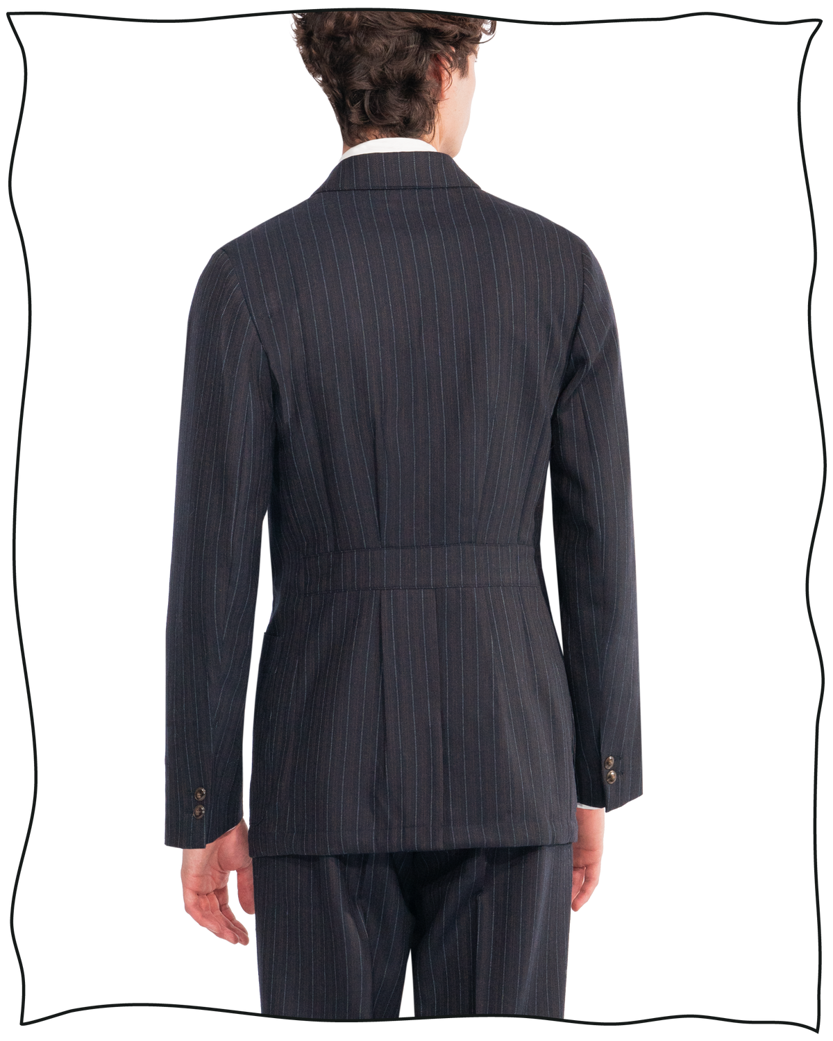 Multistripe Vanderbilt Jacket