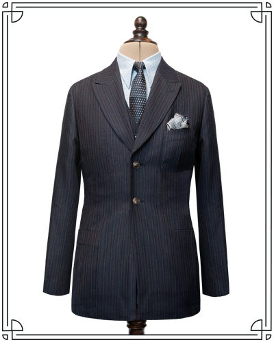 Multistripe Vanderbilt Jacket