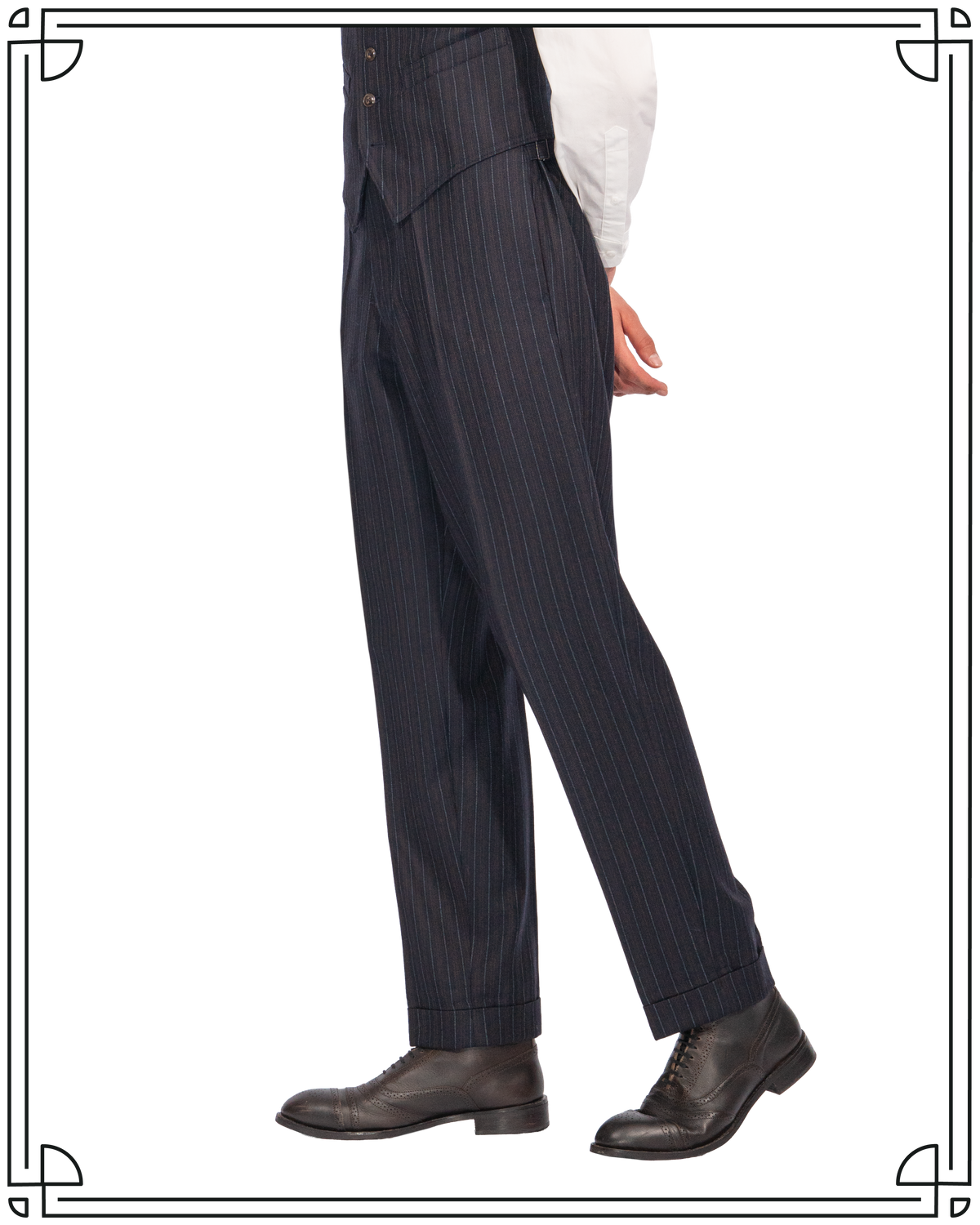 Multistripe Vanderbilt Trousers