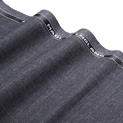 Standeven / Charcoal Grey Plain Weave / 100% High Twist Wool / 310gms / 27031