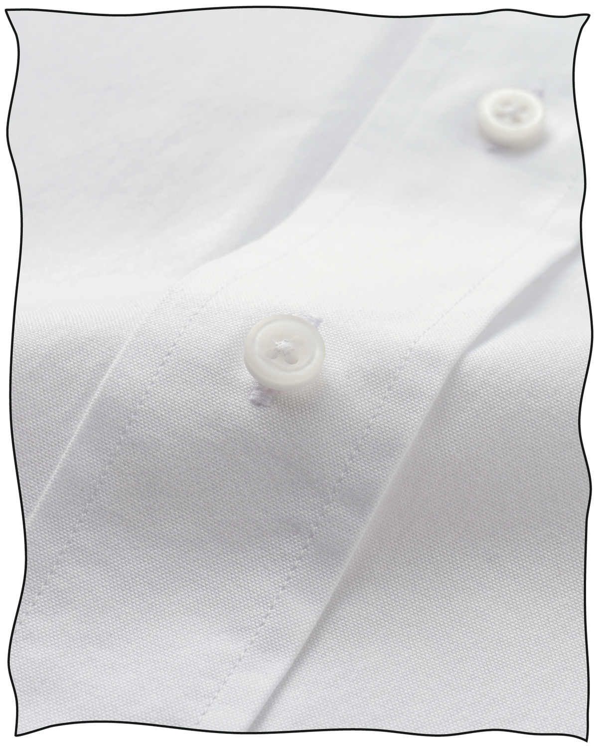 Cream Oxford Button Down Shirt