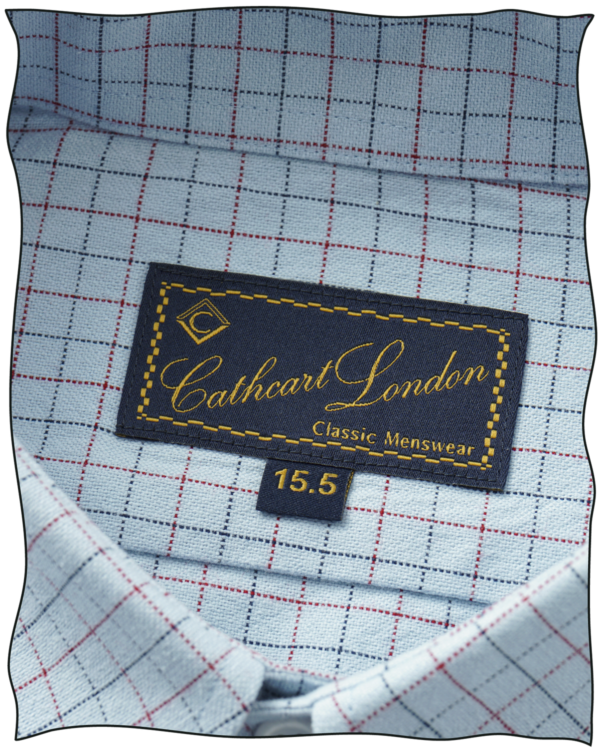 Duck Egg Tattersall Dress Shirt