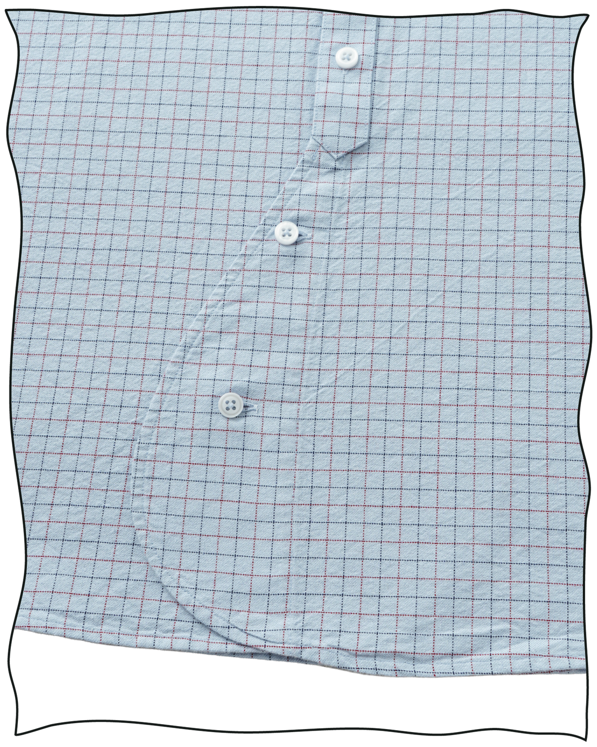 Duck Egg Tattersall Dress Shirt