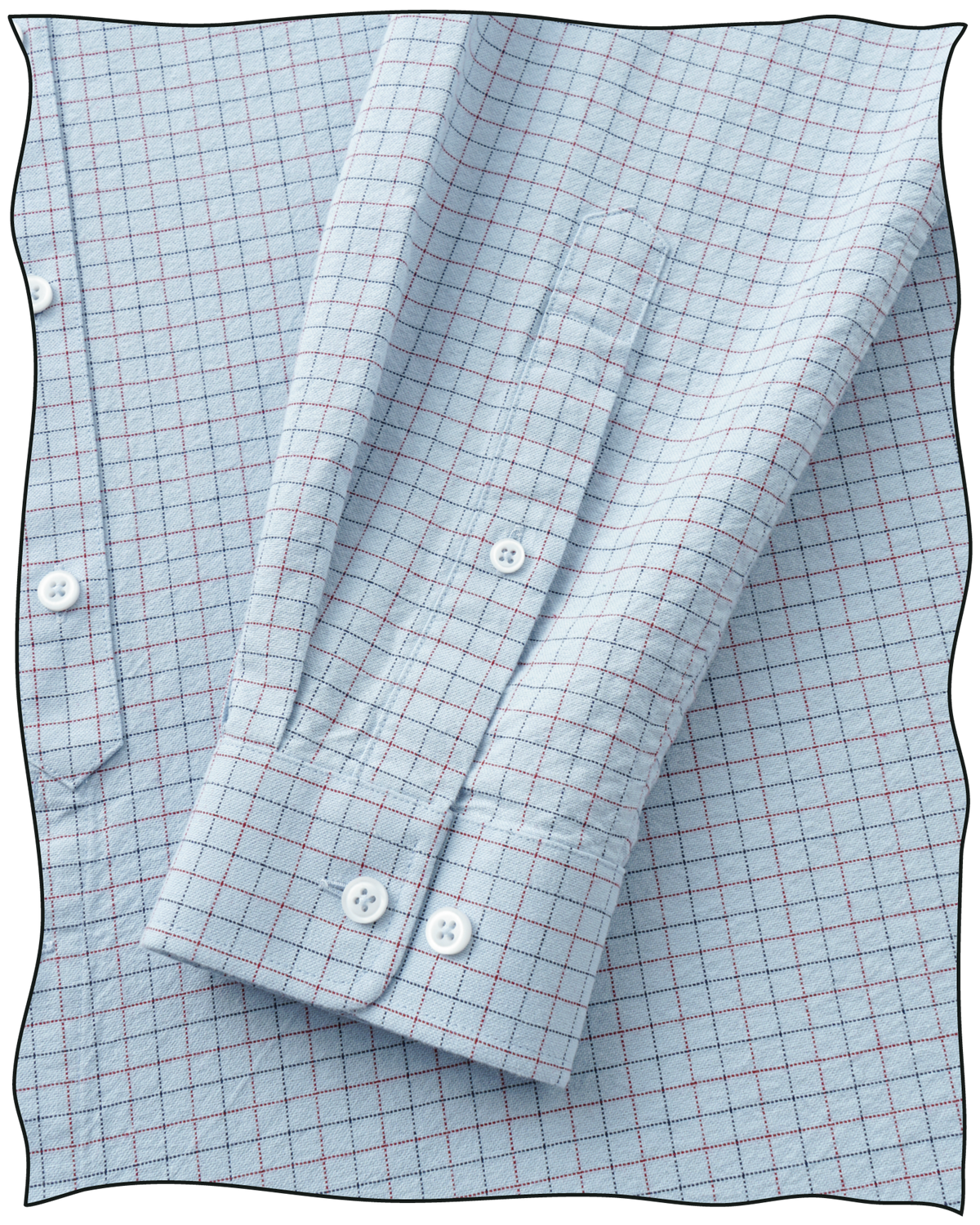 Duck Egg Tattersall Dress Shirt