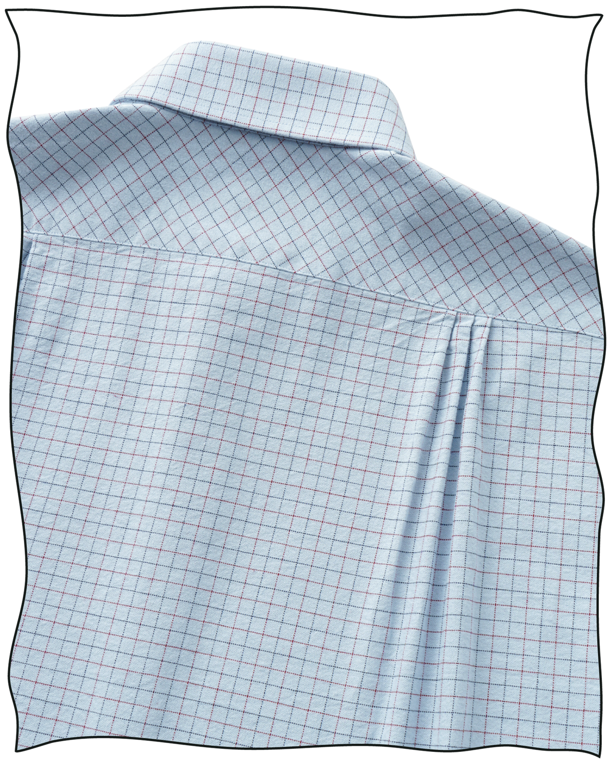 Duck Egg Tattersall Dress Shirt