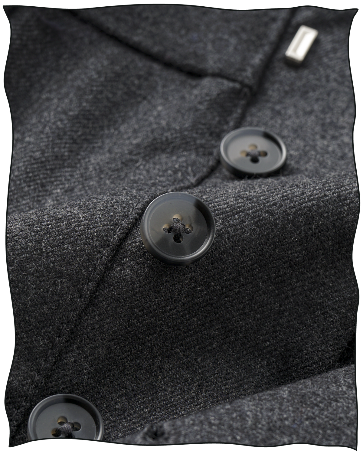 Grey Worsted Astor Trousers