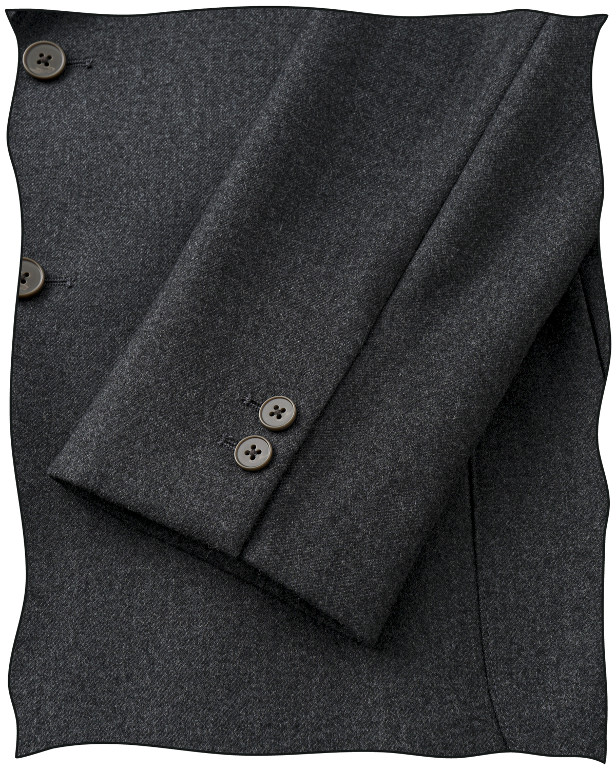 Grey Worsted King Cole DB Jacket