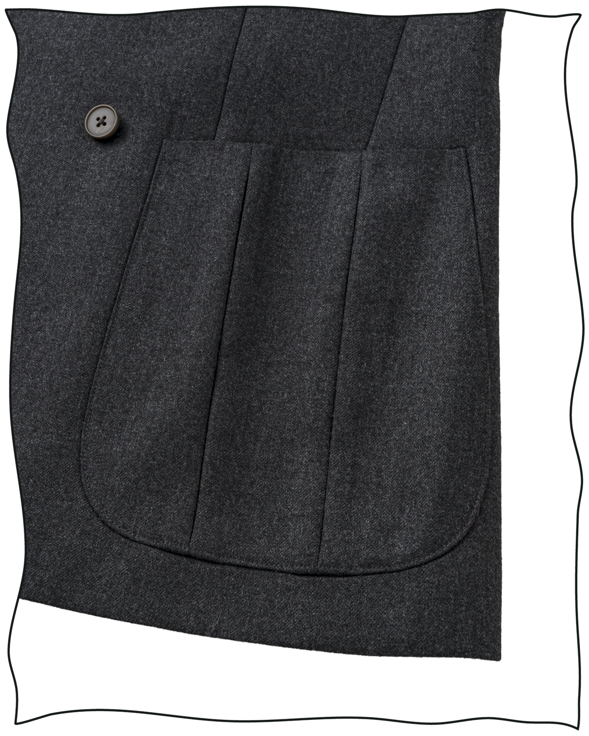 Grey Worsted King Cole DB Jacket