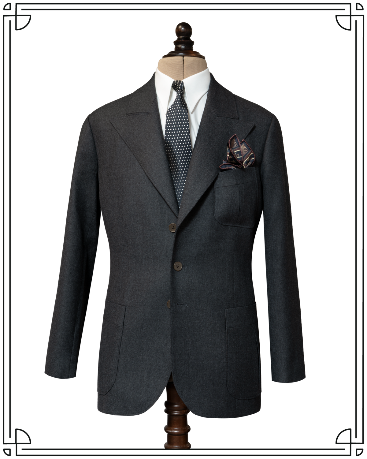 Grey Worsted King Cole Jacket