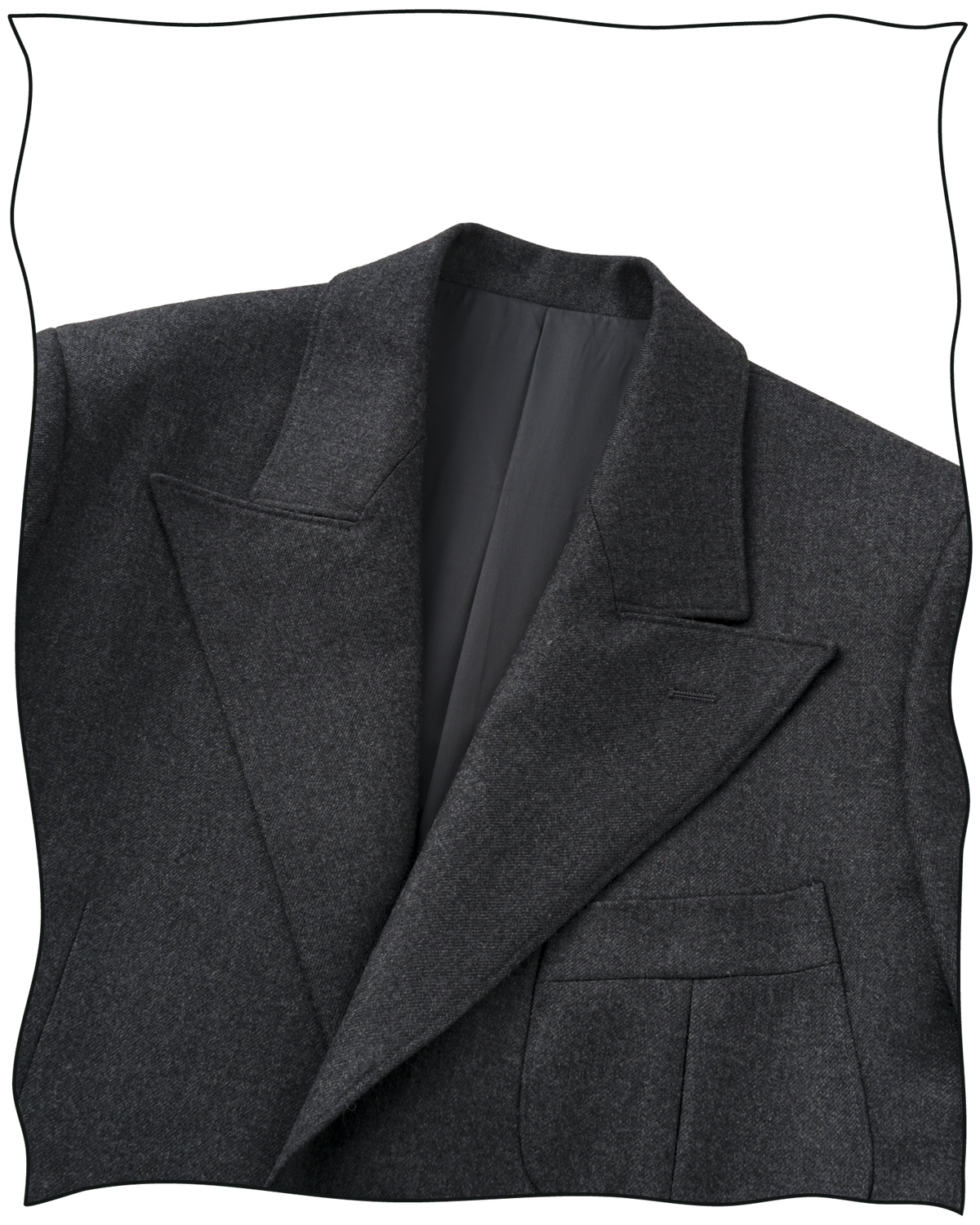 Grey Worsted King Cole Jacket