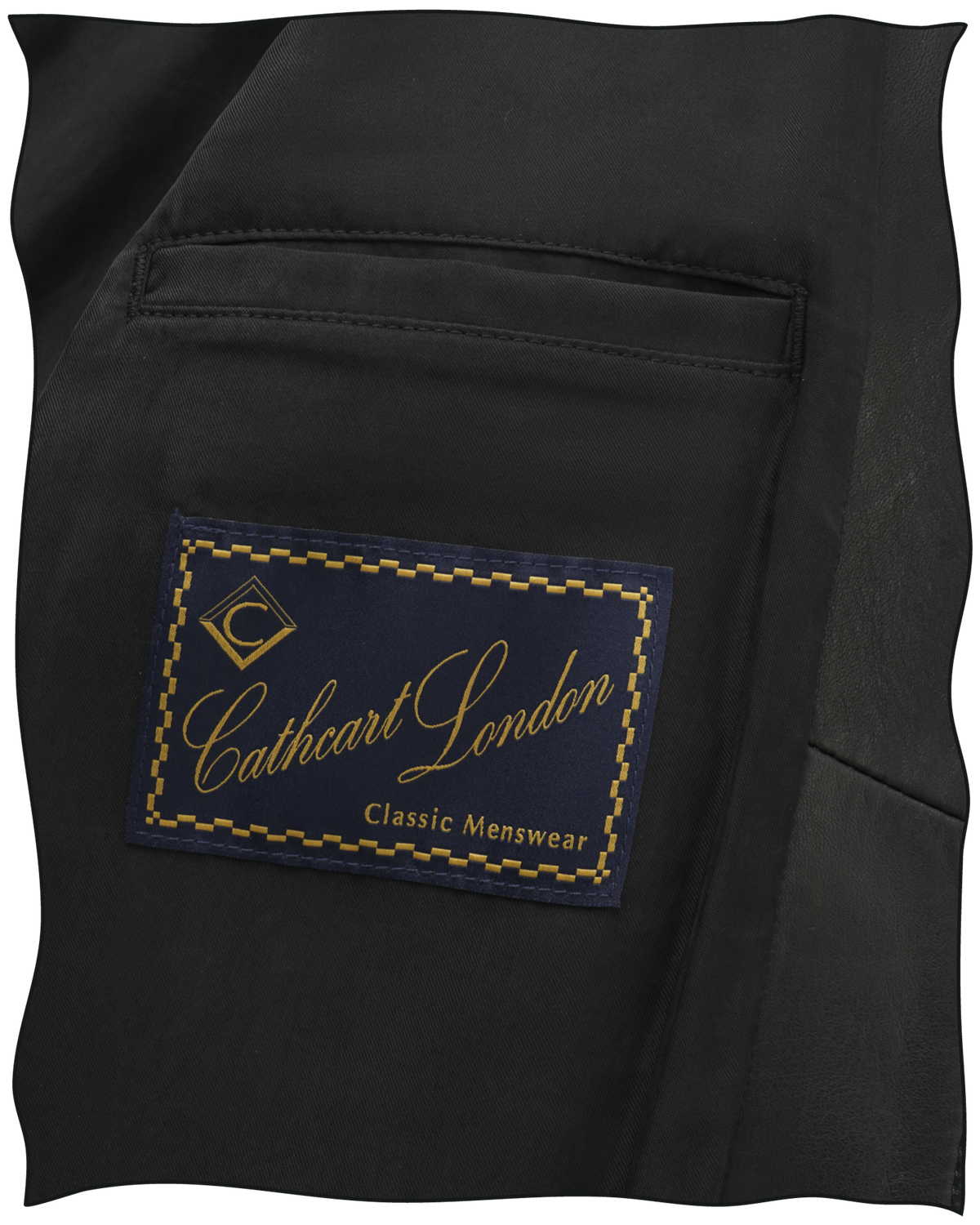 Black Leather Flat Track Jacket