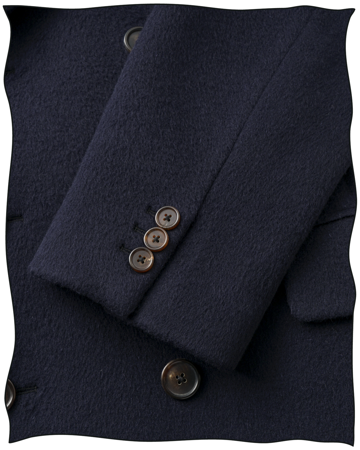 Navy Chesterfield Overcoat