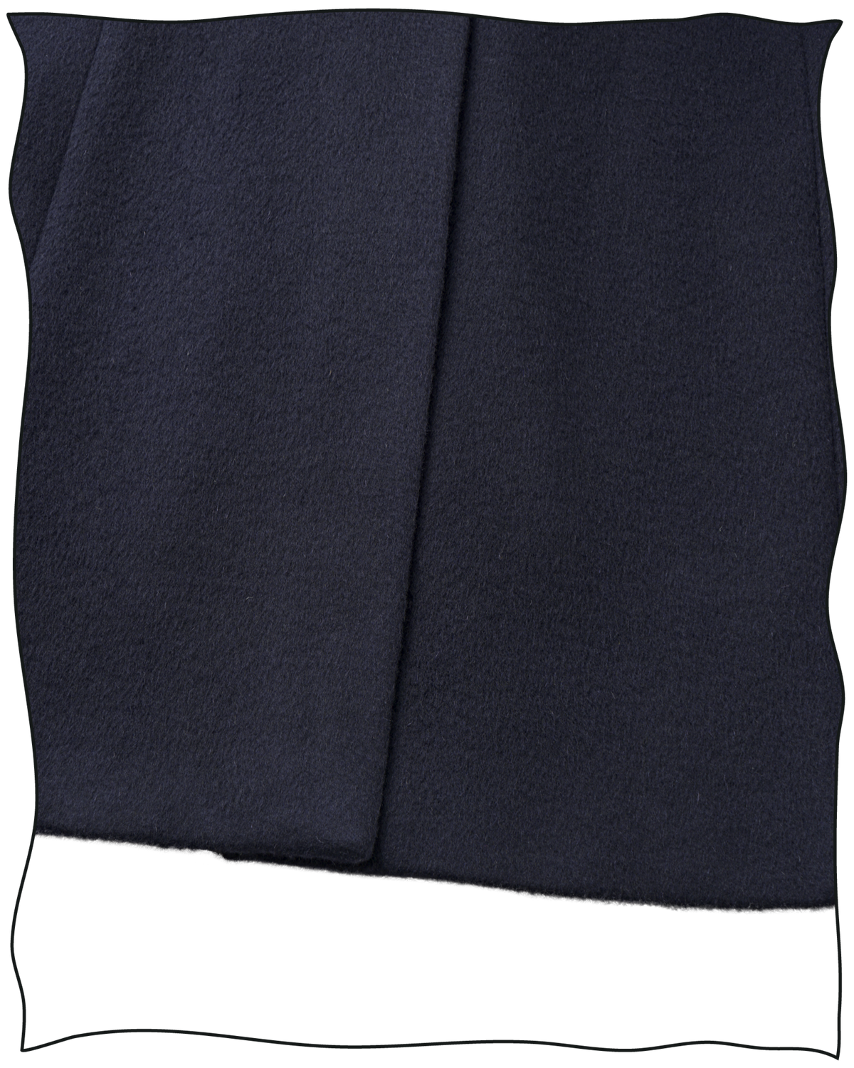 Navy Chesterfield Overcoat