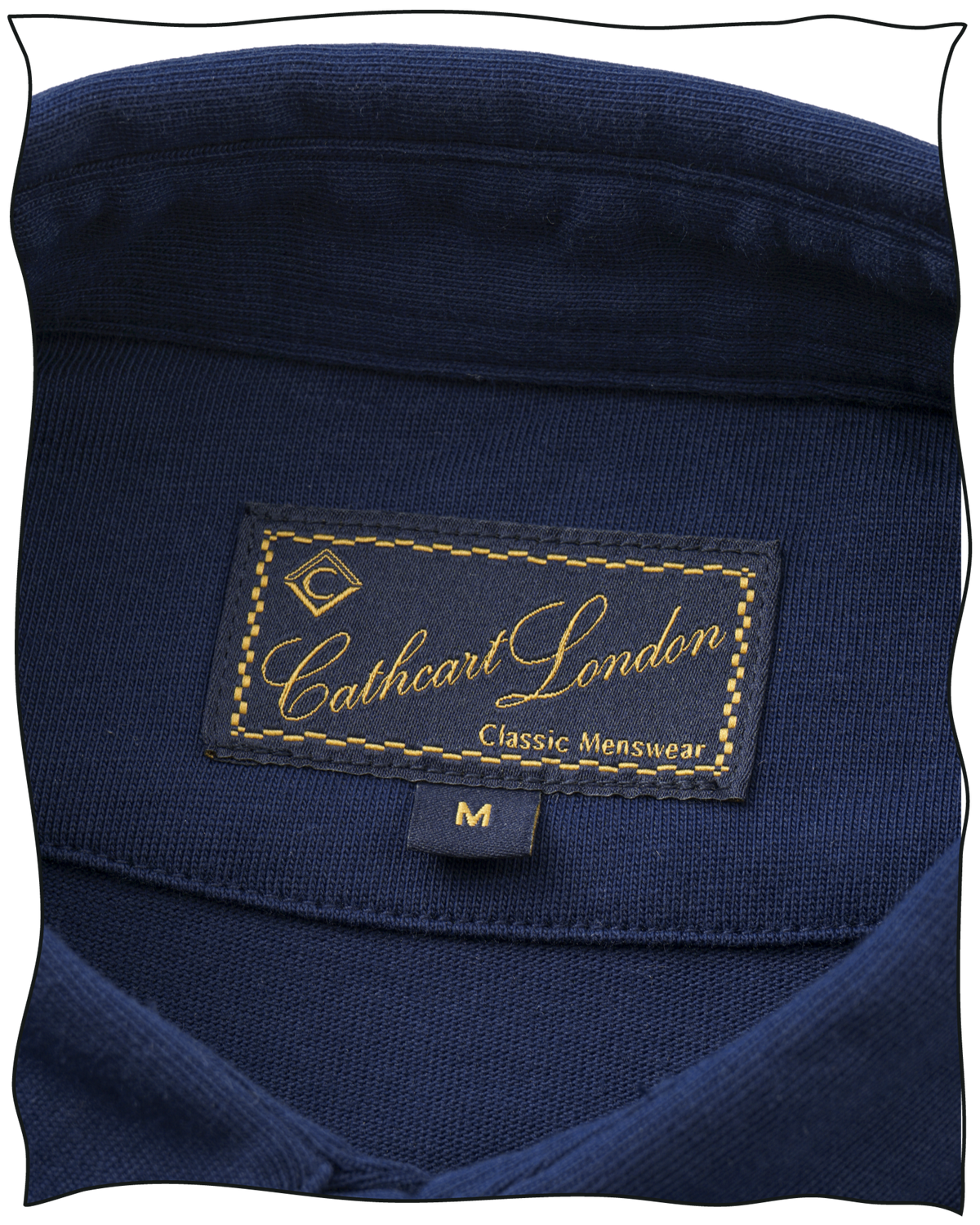 Navy Long Sleeve Polo
