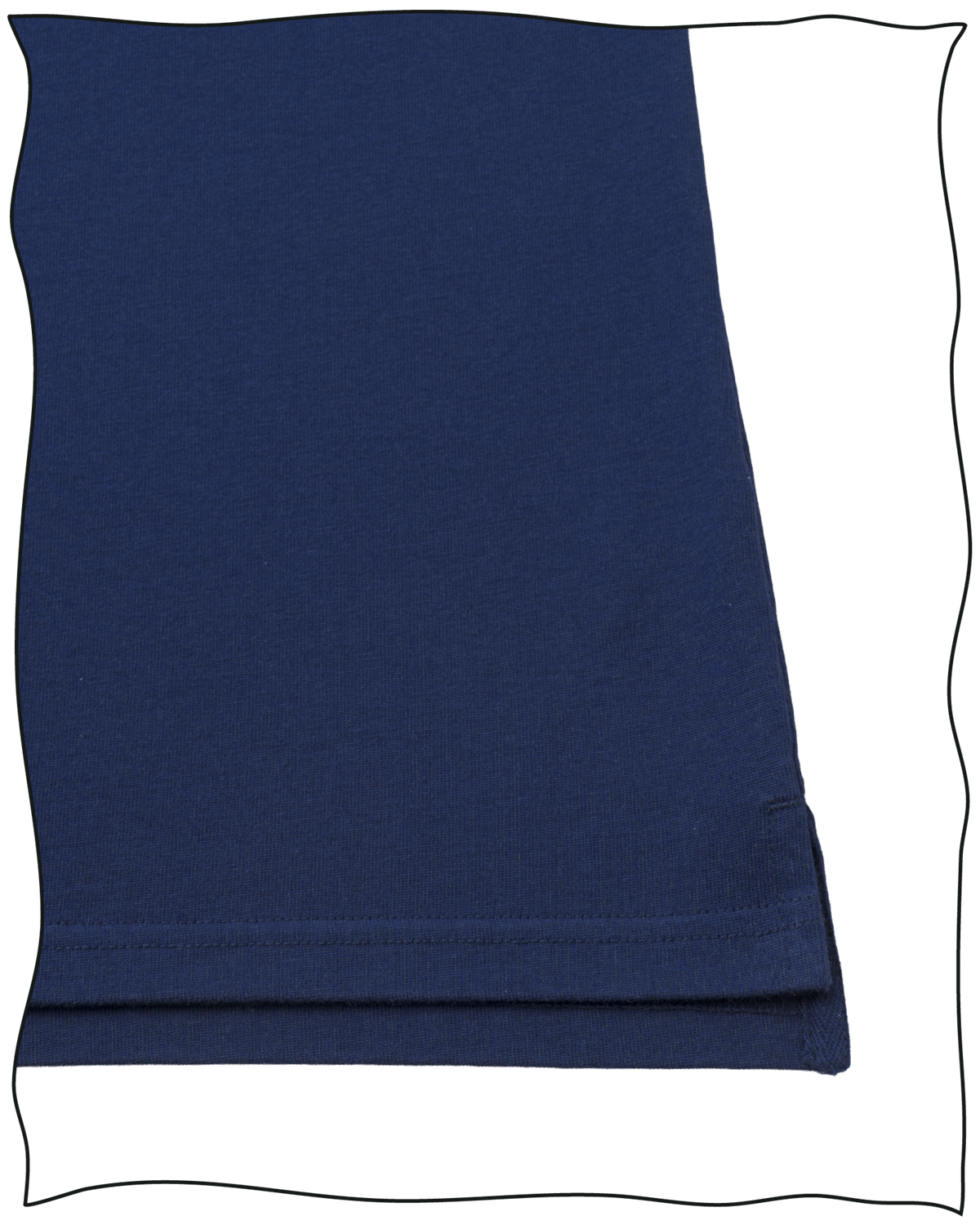 Navy Long Sleeve Polo