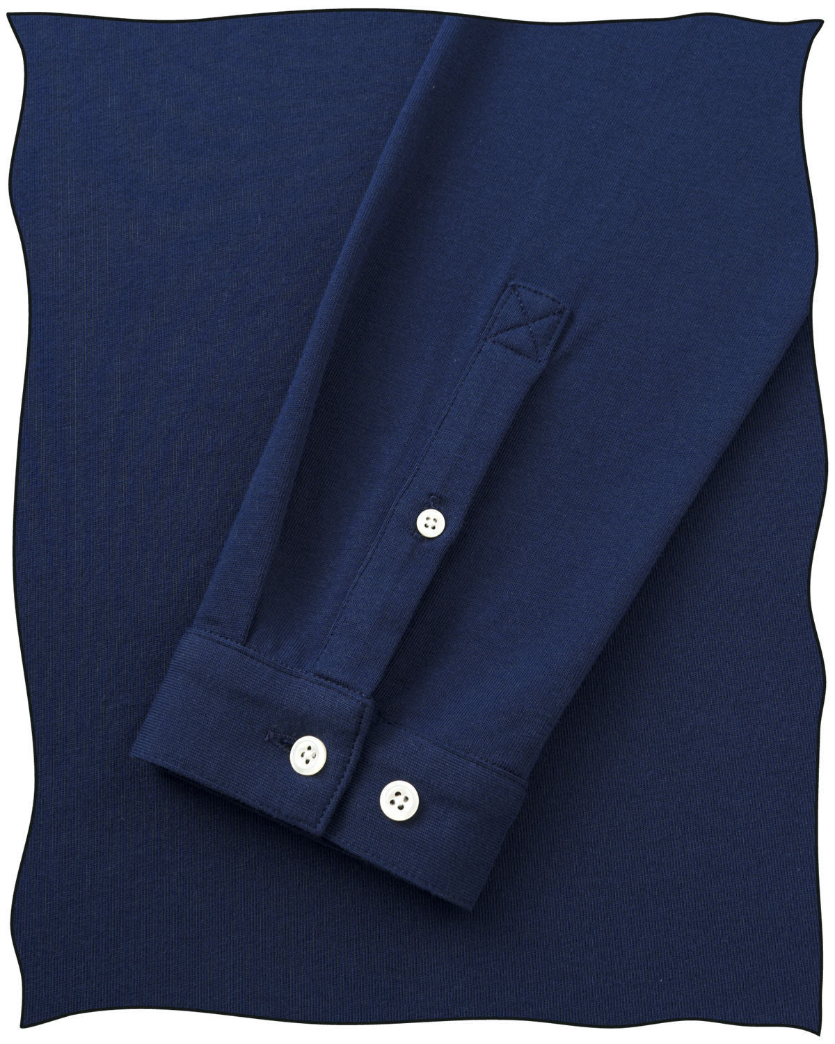 Navy Long Sleeve Polo