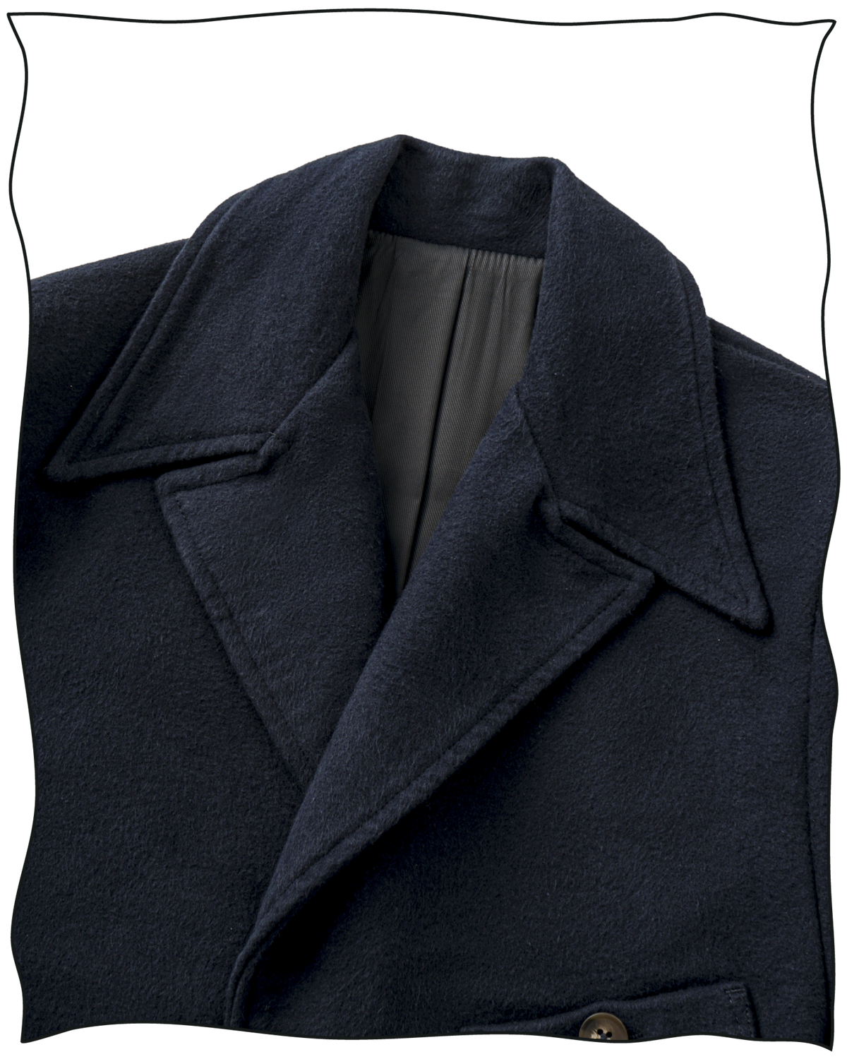 Navy Moleskin Artisan Jacket