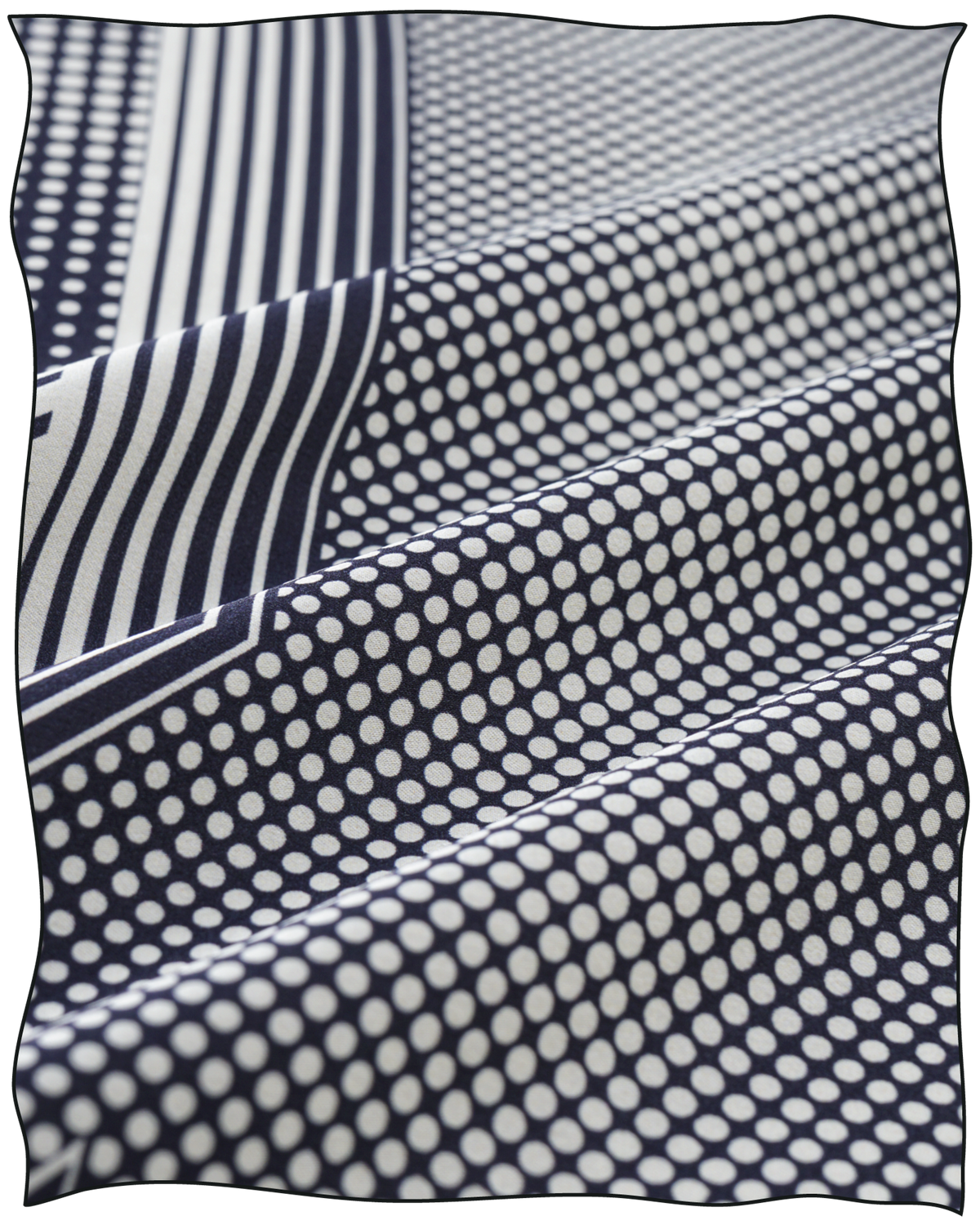 Navy Polka Dot Tie & Pocket Square