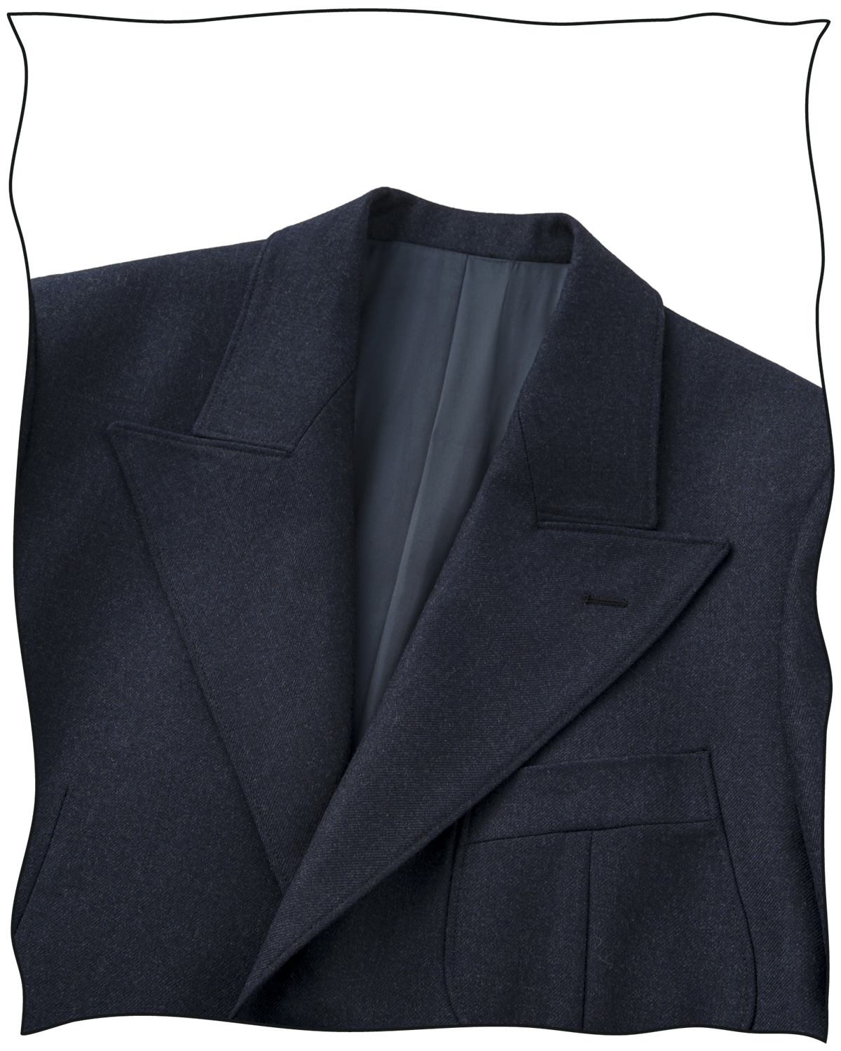 Navy Worsted King Cole Jacket