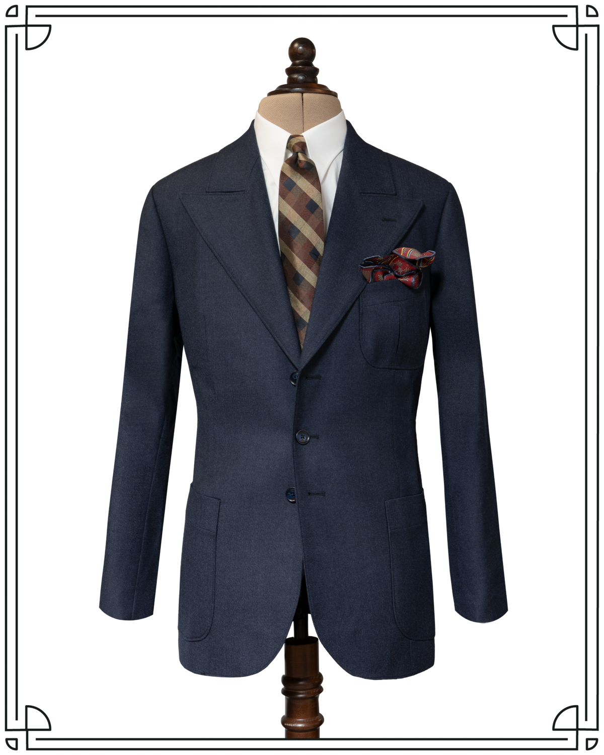 Navy Worsted King Cole Jacket