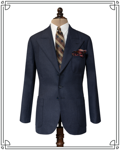 Navy Worsted King Cole Jacket