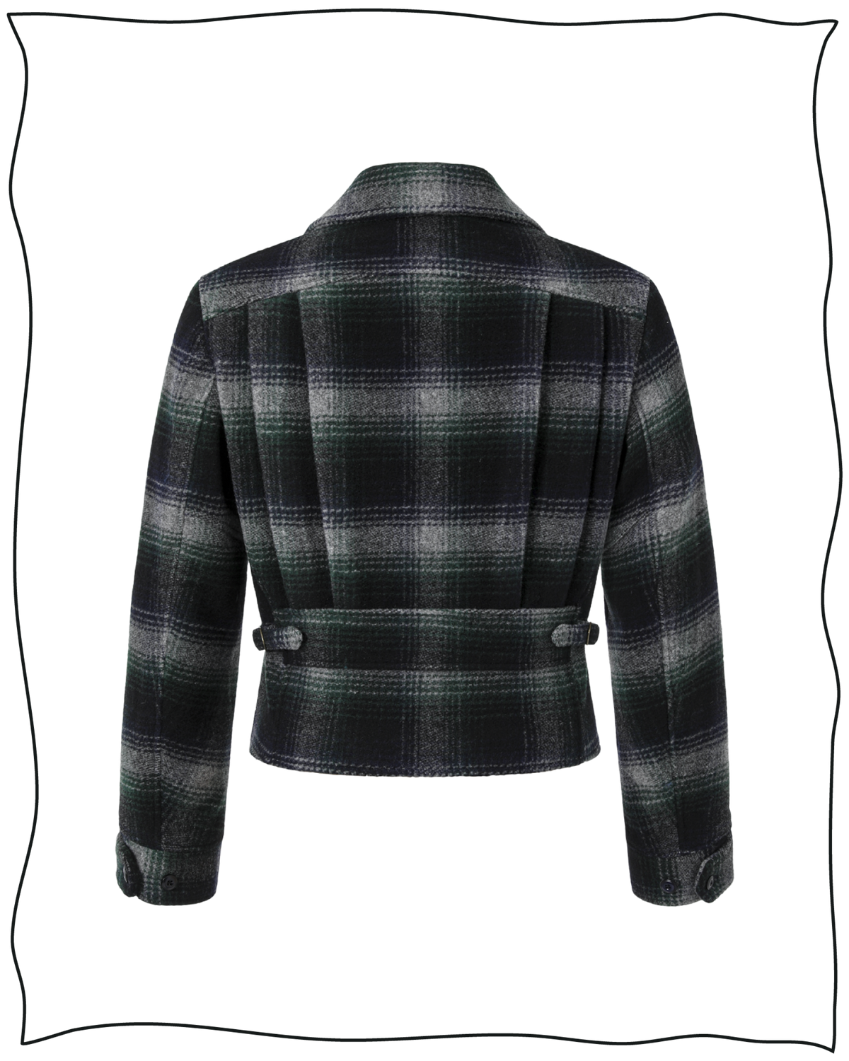 Plaid Wool 33 Jacket