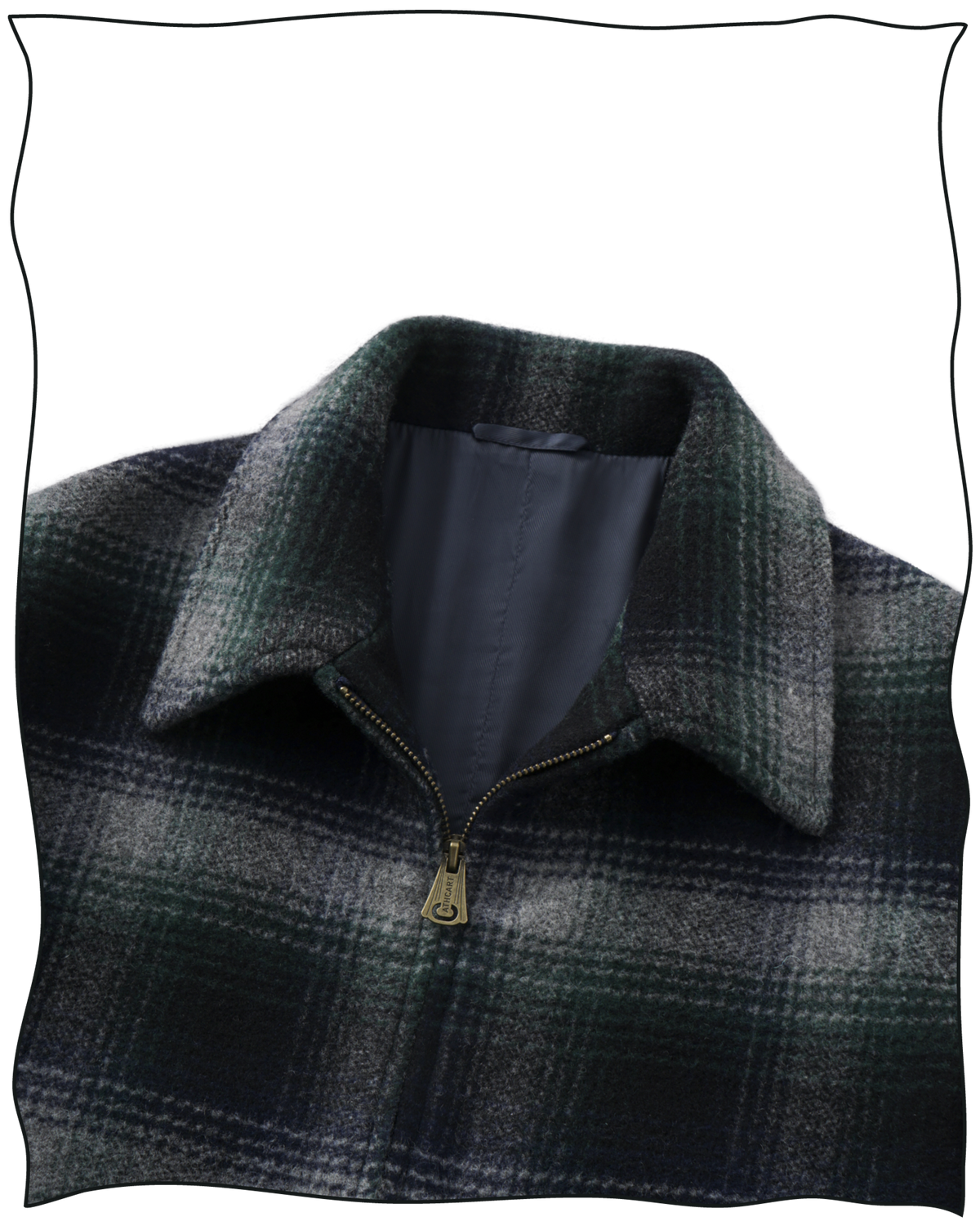 Plaid Wool 33 Jacket