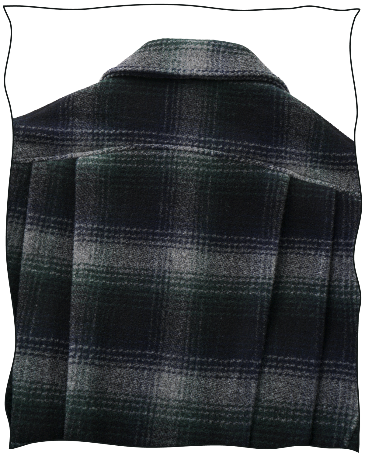 Plaid Wool 33 Jacket
