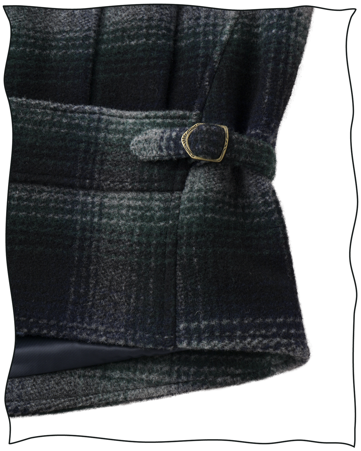Plaid Wool 33 Jacket
