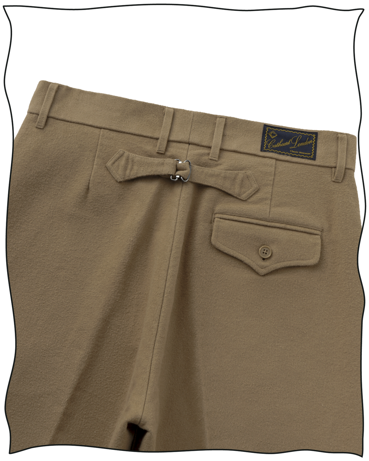 Taupe Moleskin Work Trousers