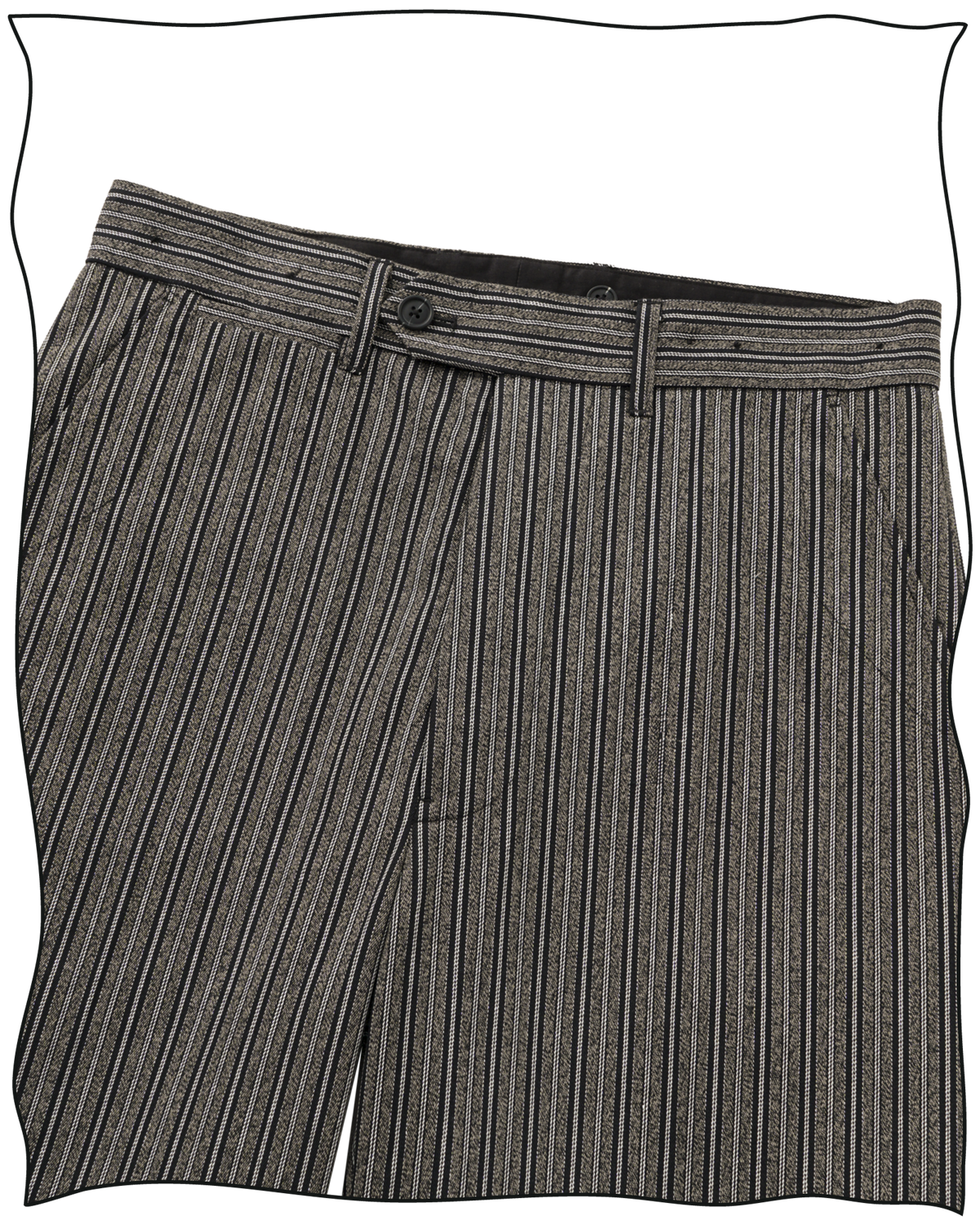 Vaugan Striped Work Trousers